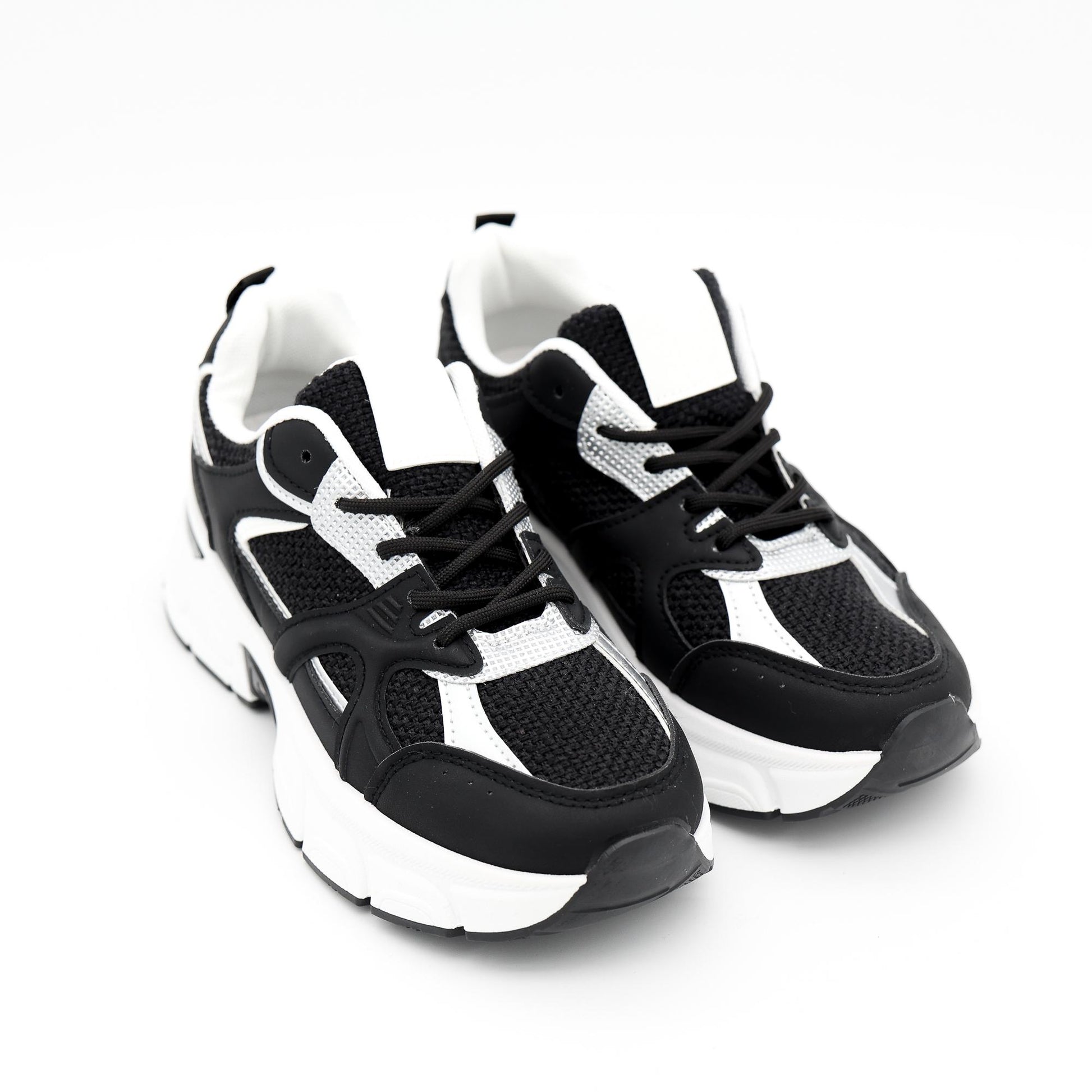 SNEAKERS TRACK JACQUARD NERO 